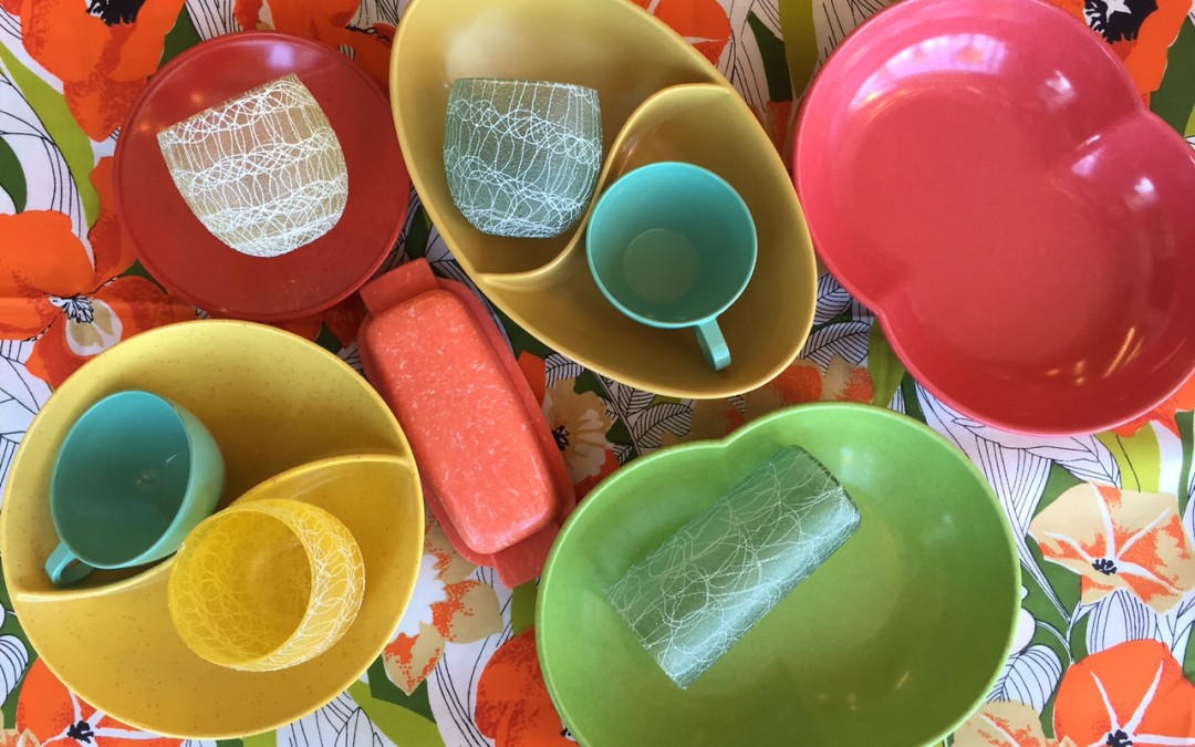 Vintage Summer Garden and Picnic Items