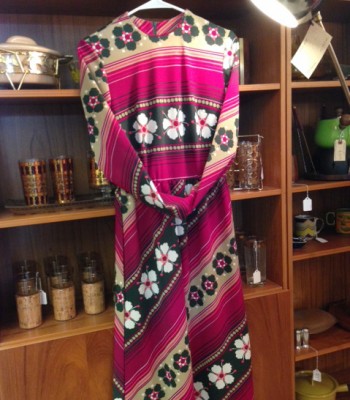 Vintage party supplies & Perfect Hostess dress!